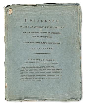 Bleuland, Jan (1756-1838) Icones Anatomico-Physiologicae.